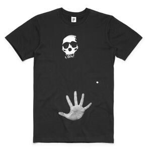 Paradigm Jason Jaworski Skull Hand Tee Size Small